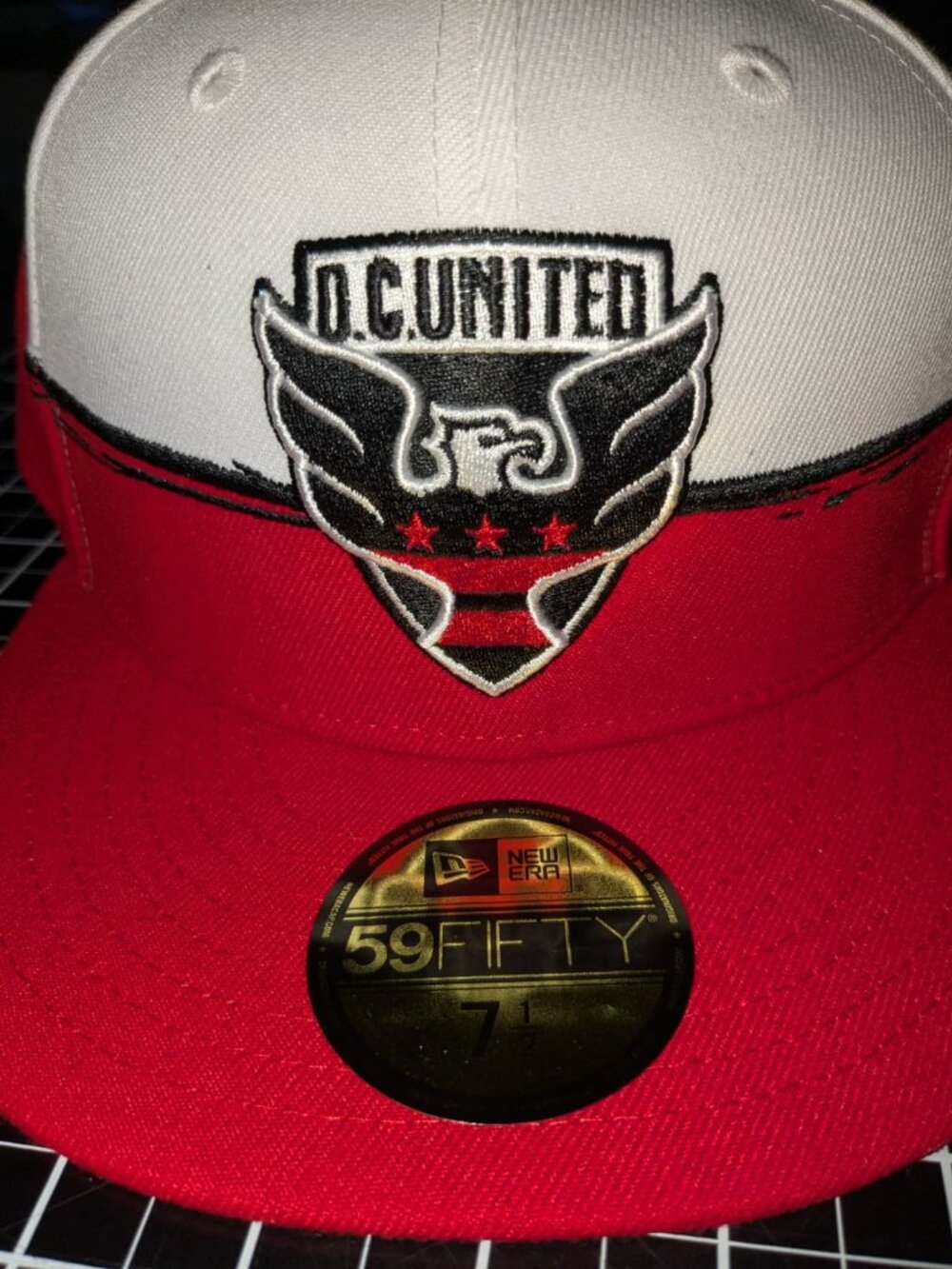 New Era White/Black D.C. United 2024 Kick Off Collection 59FIFTY Fitted Hat